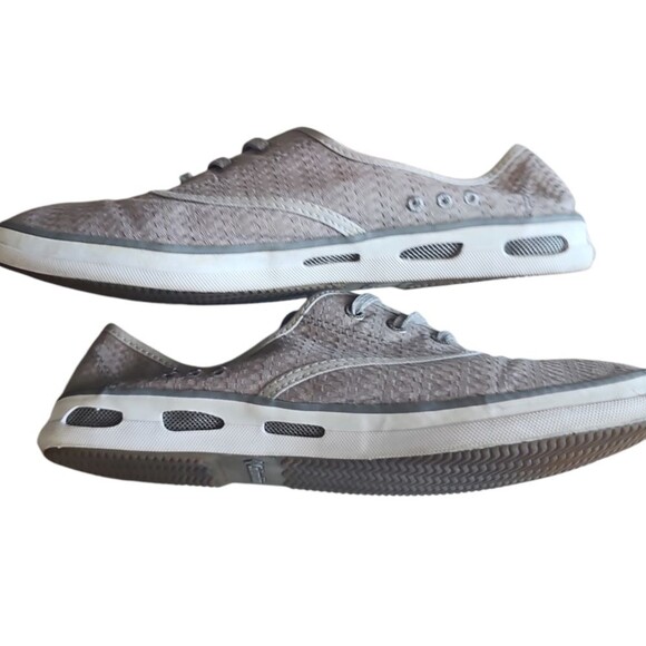 Columbia Womens Vulc N Vent Lace Up Sneaker Shoes Non Marking Boat Shoes Sz 10 - Picture 5 of 11